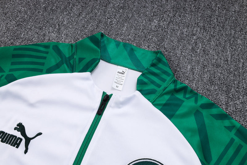 Conjunto Palmeiras Ziper Longo