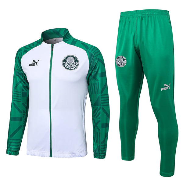 Conjunto Palmeiras Ziper Longo