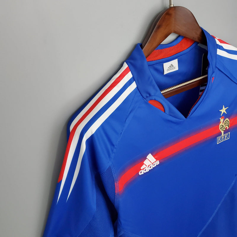 Camisa Retrô Seleção França 2004/04 Home - ResPeita Sports