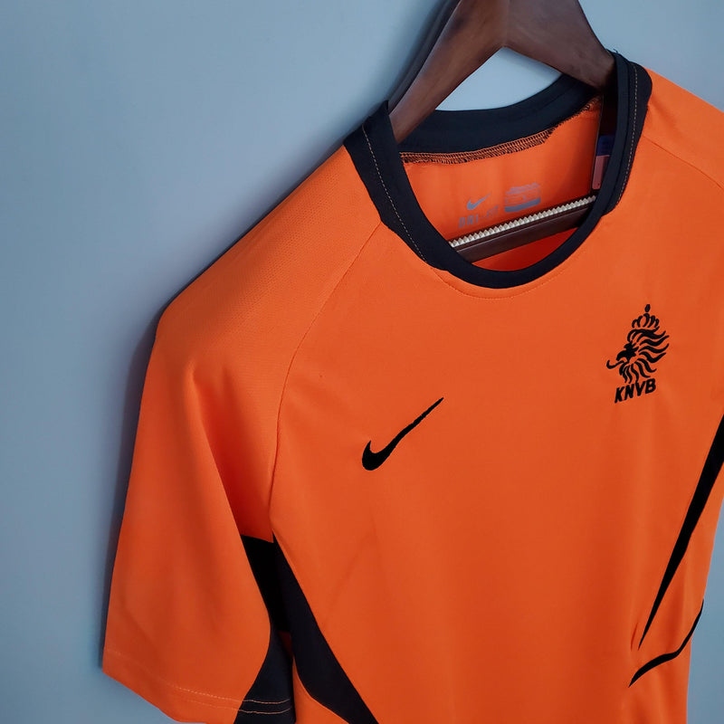 Camisa Retrô Seleção Holanda 2002/02 Home - ResPeita Sports