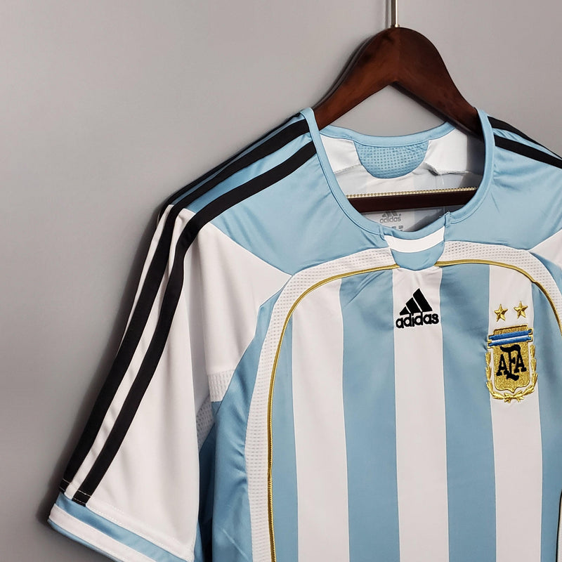 Camisa Retrô Seleção Argentina 2006/06 Home - ResPeita Sports