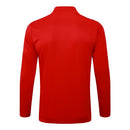 Conjunto Zíper Curto Flamengo Vermelho e Preto