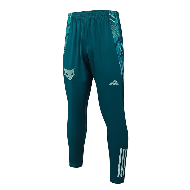 Conjunto Cruzeiro Ziper Curto Treino Azul Claro