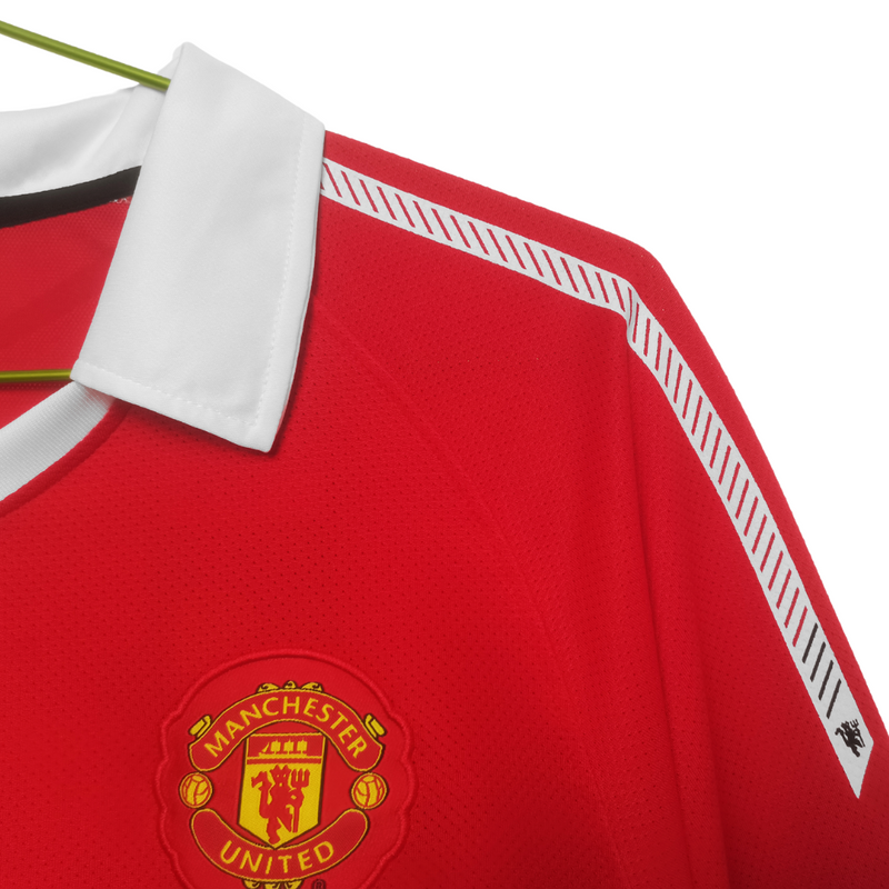 Camisa Retrô Manchester United Manga Longa 2010/11 Home