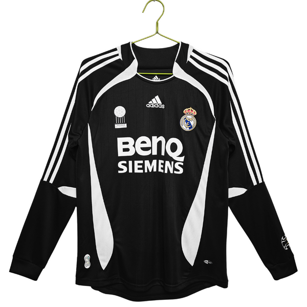 Camisa Retrô Real Madrid Manga Longa 2006/07 Away