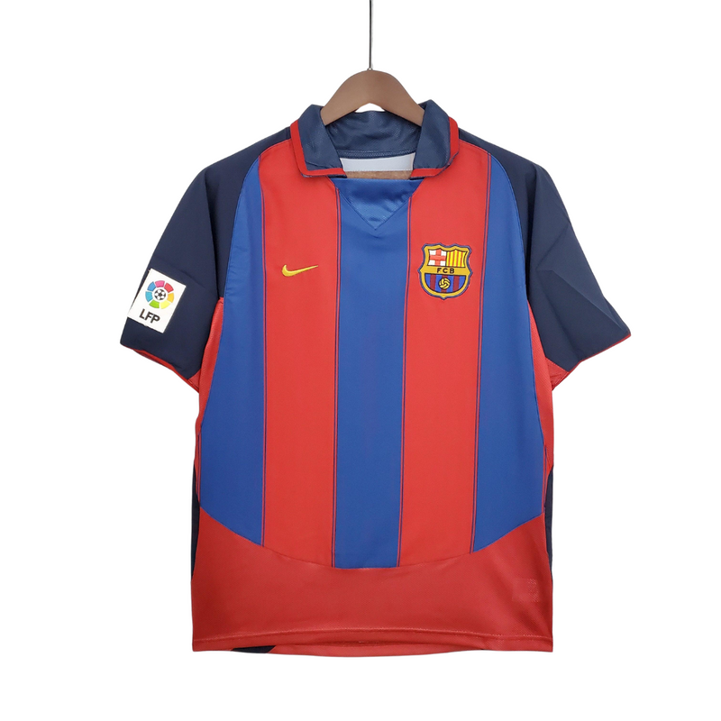 Camisa Retrô FC Barcelona 2003/04 Home