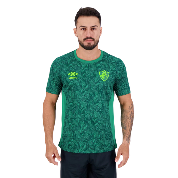 Camisa Fluminense Umbro 24/25 Treino Verde