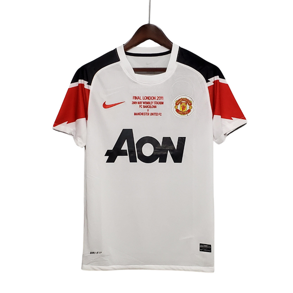 Camisa Retrô Manchester United 2010/11 Away Champions League Edition