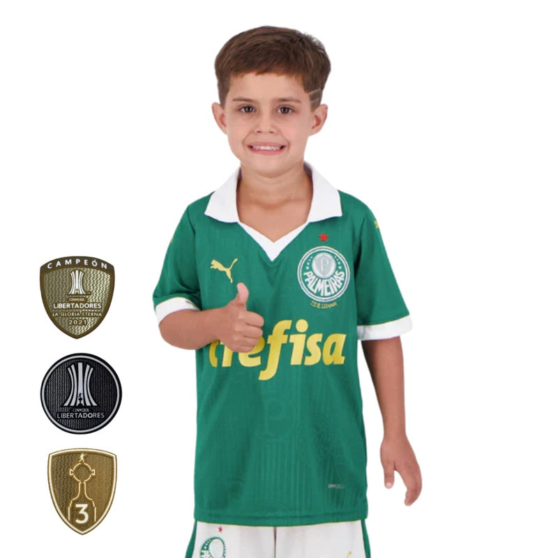 Conjunto Infantil Palmeiras 24/25 Home