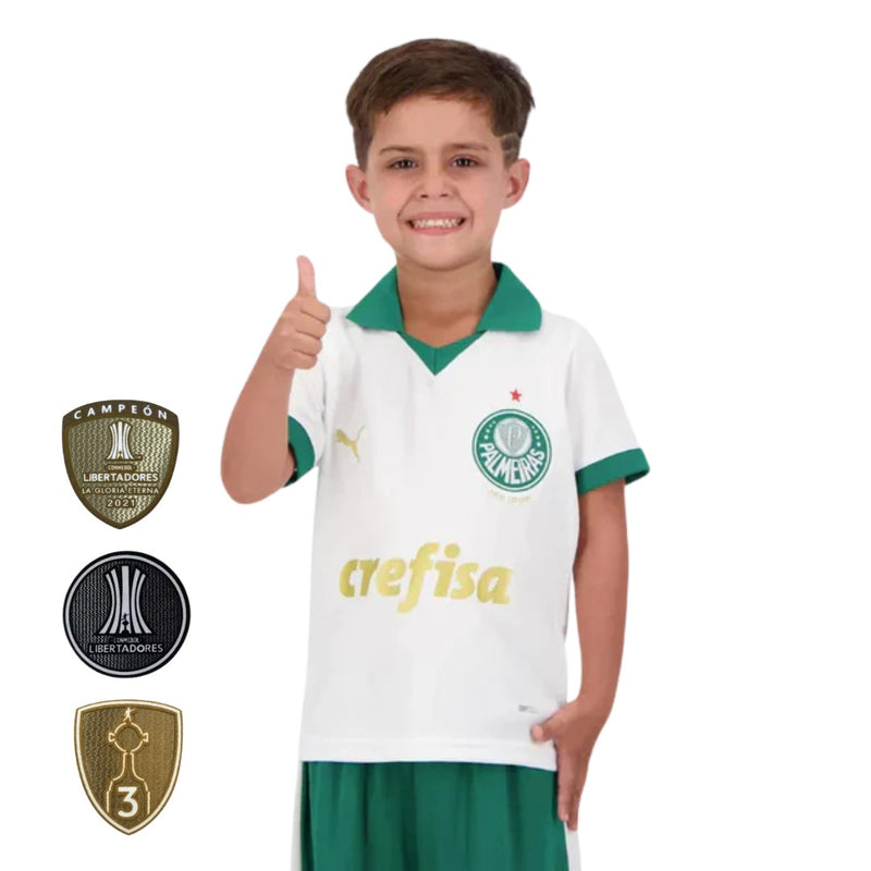 Conjunto Infantil Palmeiras 24/25 Away