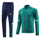 Conjunto Arsenal Zíper Longo Verde