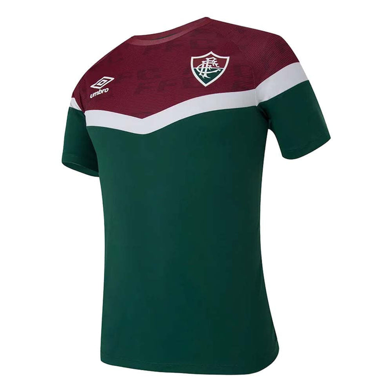 Camisa Fluminense Treino Umbro 23/24 Verde Grená