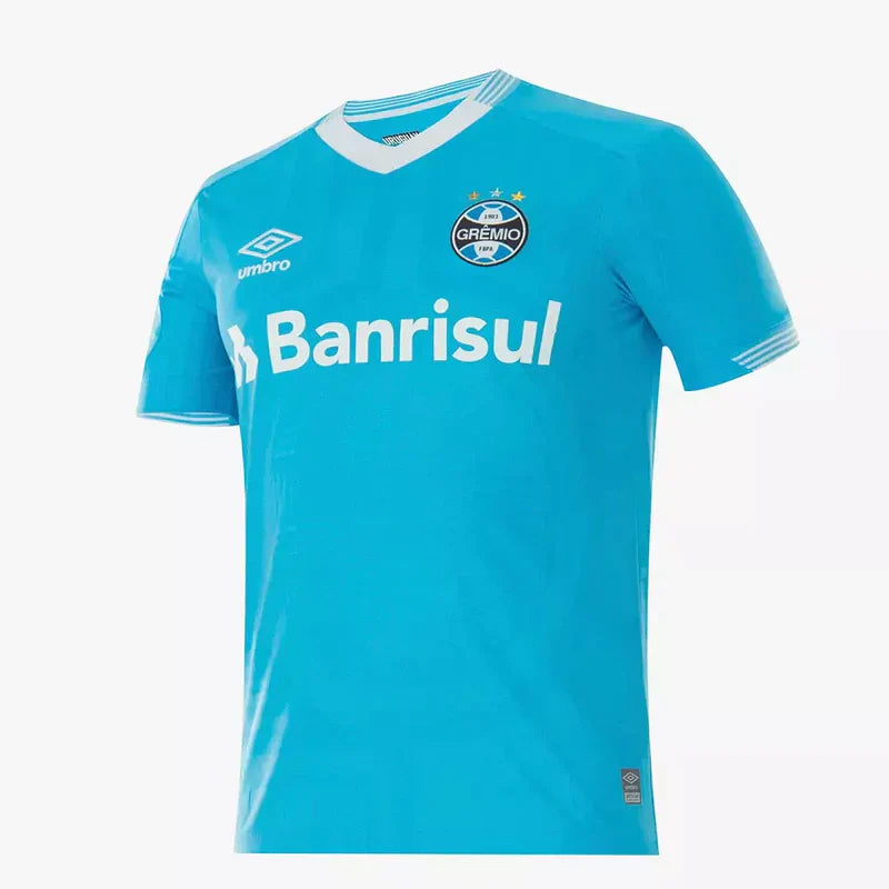 Camisa Grêmio Umbro Suárez 22/23 Azul Celeste