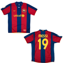 Camisa Retrô Barcelona 2007/08 Home - Messi Nº19