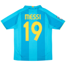 Camisa Retrô Barcelona 2007/08 Away - Messi Nº19