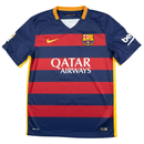 Camisa Retrô Barcelona 2015/16 Home - Messi Nº10