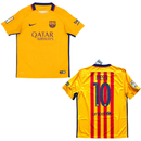Camisa Retrô Barcelona 2015/16 Away - Messi Nº10