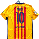 Camisa Retrô Barcelona 2015/16 Away - Messi Nº10