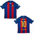 Camisa Retrô Barcelona 2016/17 Home - Messi Nº10