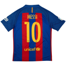 Camisa Retrô Barcelona 2016/17 Home - Messi Nº10
