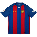 Camisa Retrô Barcelona 2016/17 Home - Messi Nº10
