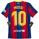 Camisa Retrô Barcelona 2020/21 Home - Messi Nº10