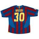 Camisa Retrô Barcelona 2005/06 Home - Messi Nº30