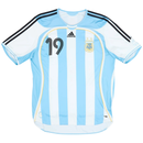 Camisa Retrô Argentina 2006/07 Home - Messi Nº19