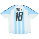 Camisa Retrô Argentina 2004/05 Home - Messi Nº18