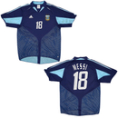 Camisa Retrô Argentina 2004/05 Away - Messi Nº18