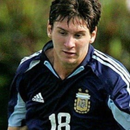 Camisa Retrô Argentina 2004/05 Away - Messi Nº18
