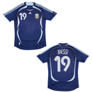 Camisa Retrô Argentina 2006/07 Away - Messi Nº19
