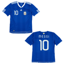 Camisa Retrô Argentina 2010/11 Away - Messi Nº10