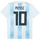 Camisa Retrô Argentina 2018/19 Home - Messi Nº10